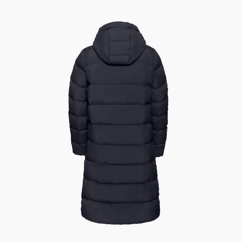 Dámsky páperový kabát Jack Wolfskin Frozen Palace Coat dark navy 10