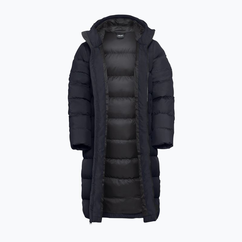Dámsky páperový kabát Jack Wolfskin Frozen Palace Coat dark navy 11
