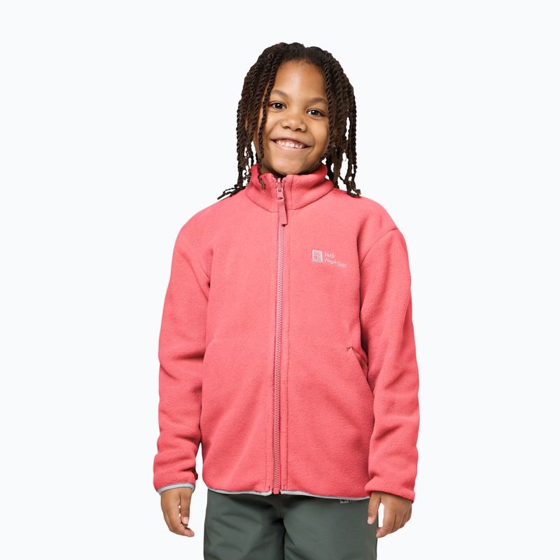 Detská bunda 3v1 Jack Wolfskin Iceland 3IN1 sunset coral 10