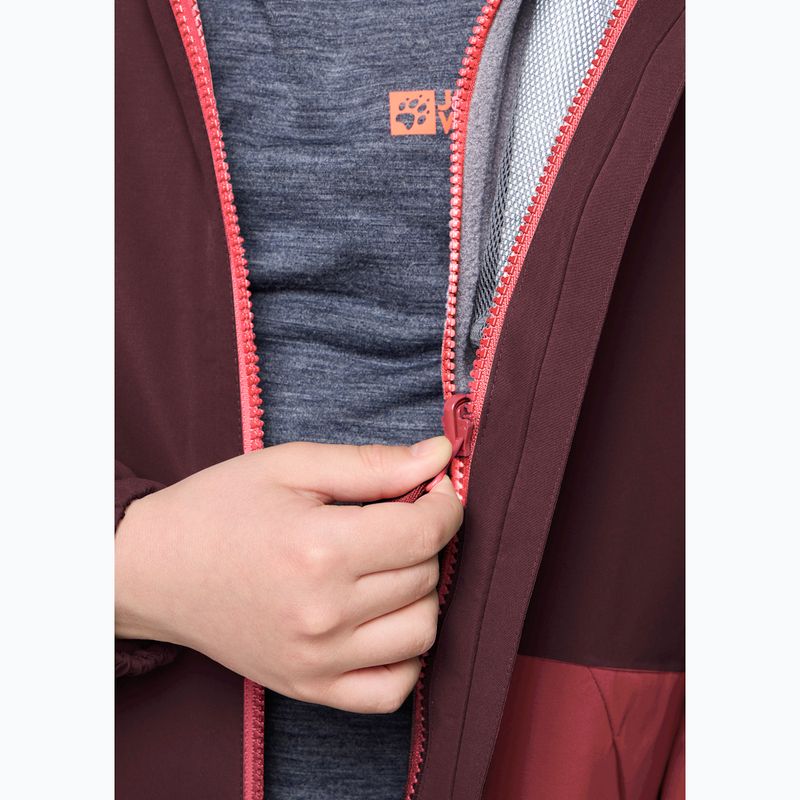 Detská bunda 3v1 Jack Wolfskin Iceland 3IN1 sunset coral 17