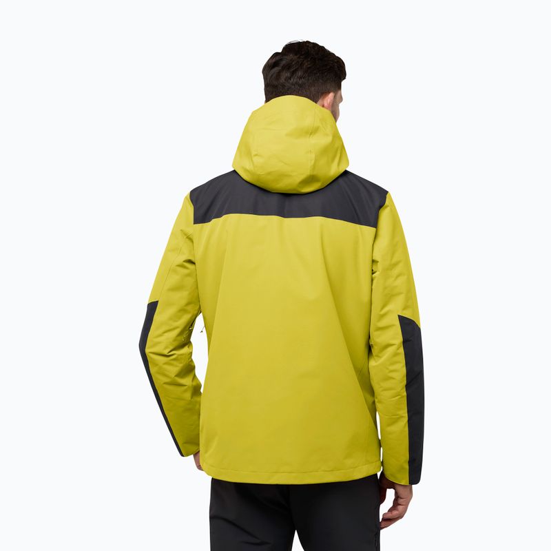 Pánska bunda 3v1 Jack Wolfskin Jasper 3In1 chartreuse 3