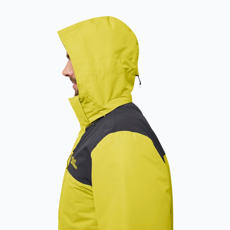 Pánska bunda 3v1 Jack Wolfskin Jasper 3In1 chartreuse 7