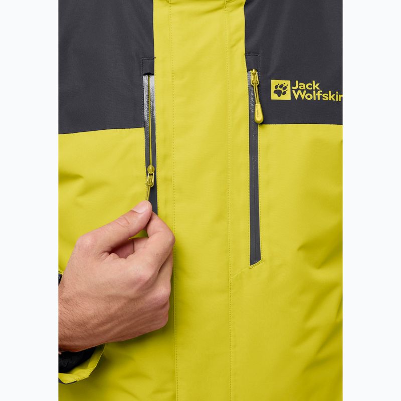 Pánska bunda 3v1 Jack Wolfskin Jasper 3In1 chartreuse 14