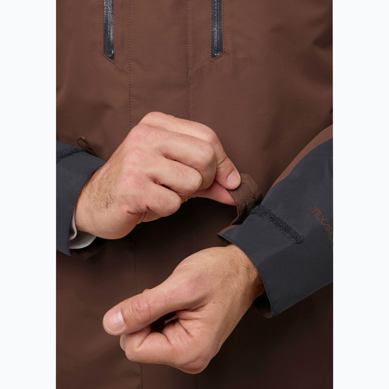 Pánska bunda 3 v 1 Jack Wolfskin Jasper 3In1 hot chocolate 11