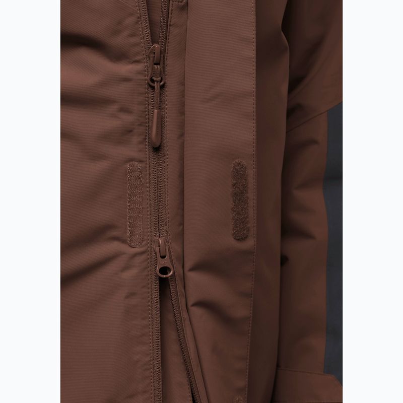 Pánska bunda 3 v 1 Jack Wolfskin Jasper 3In1 hot chocolate 18