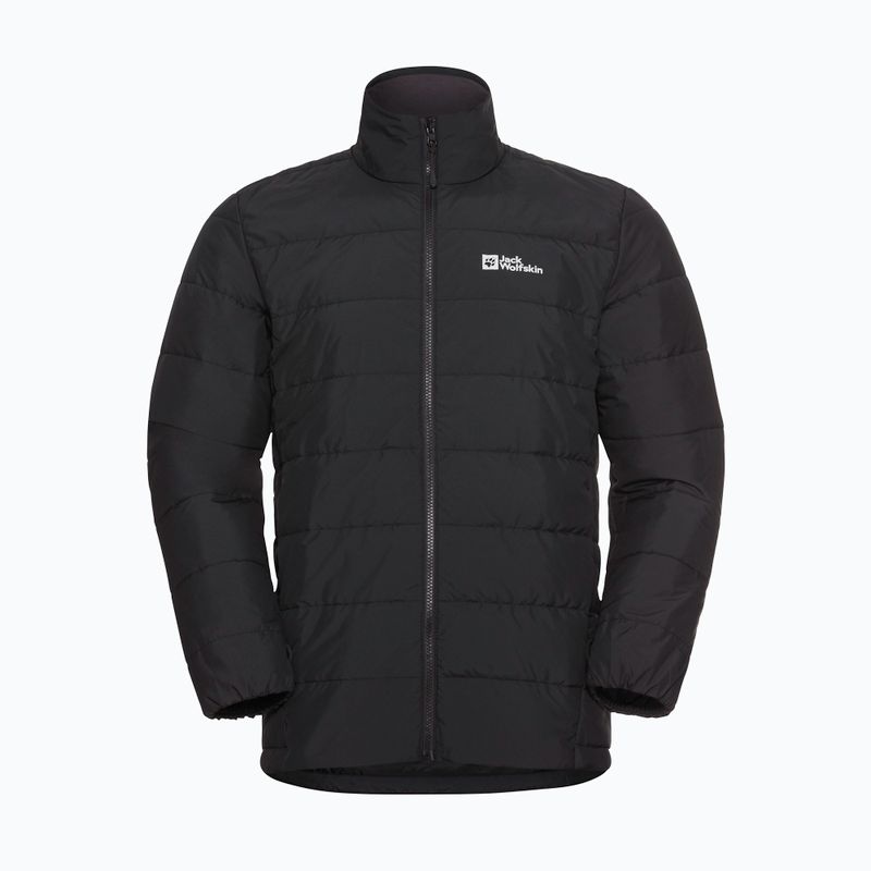 Pánska bunda 3 v 1 Jack Wolfskin Jasper 3In1 hot chocolate 23