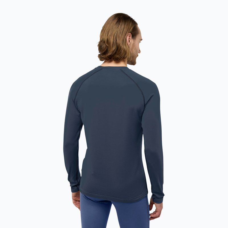 Pánske termo tričko longsleeve Jack Wolfskin Infinite Warm midnight sky 2