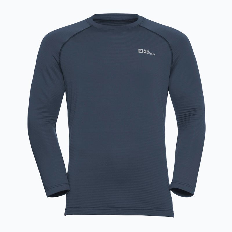 Pánske termo tričko longsleeve Jack Wolfskin Infinite Warm midnight sky 3