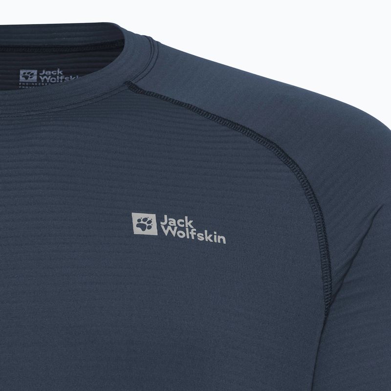 Pánske termo tričko longsleeve Jack Wolfskin Infinite Warm midnight sky 5