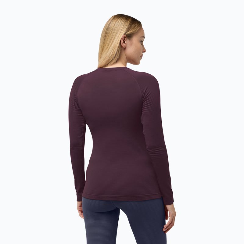Dámska termoakčná mikina Jack Wolfskin Infinite Warm amaranth 2