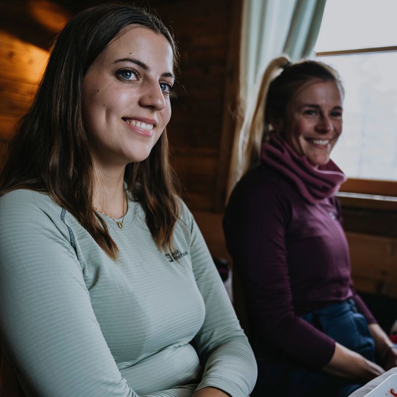 Dámske termo tričko longsleeve Jack Wolfskin Infinite Warm amaranth 7