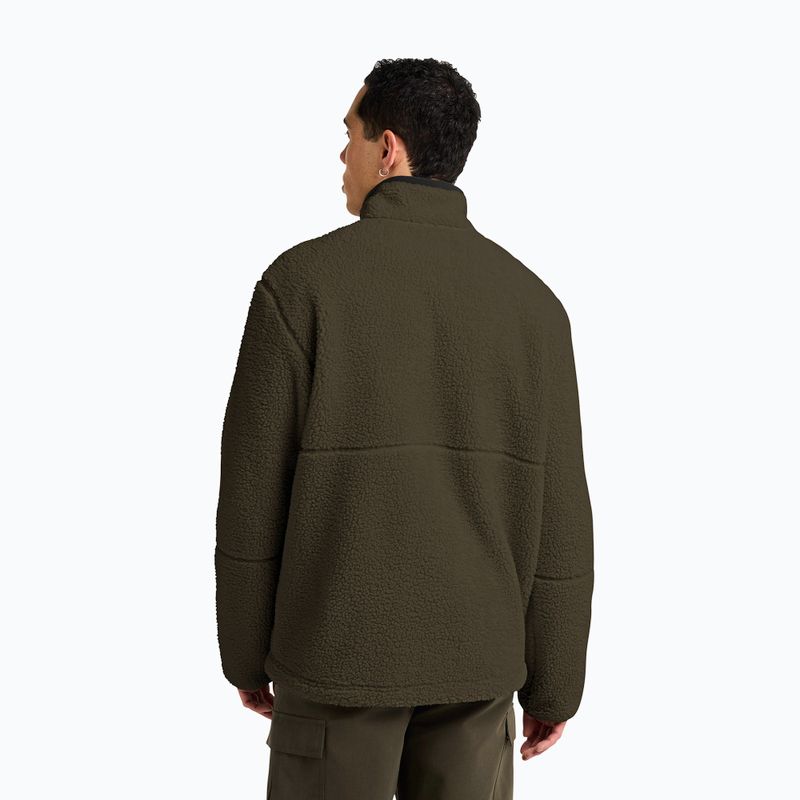 Pánska fleecová mikina Jack Wolfskin Stone Lite obsidian moss 3