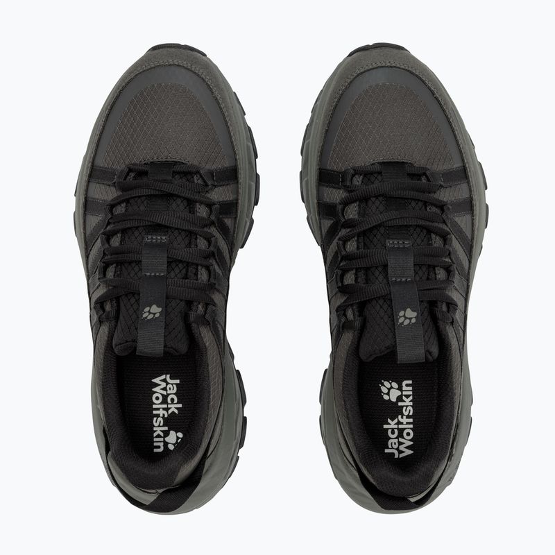 Dámske turistické topánky Jack Wolfskin Wild Hike Texapore Low black/phgantom 3