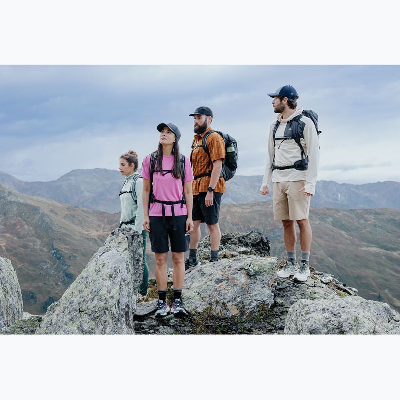 Dámske trekingové tričko Jack Wolfskin Vonnan foxglove 9