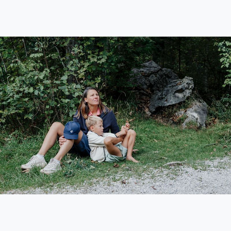 Dámska fleecová mikina Jack Wolfskin Lite Curl Full Zip dark navy 9