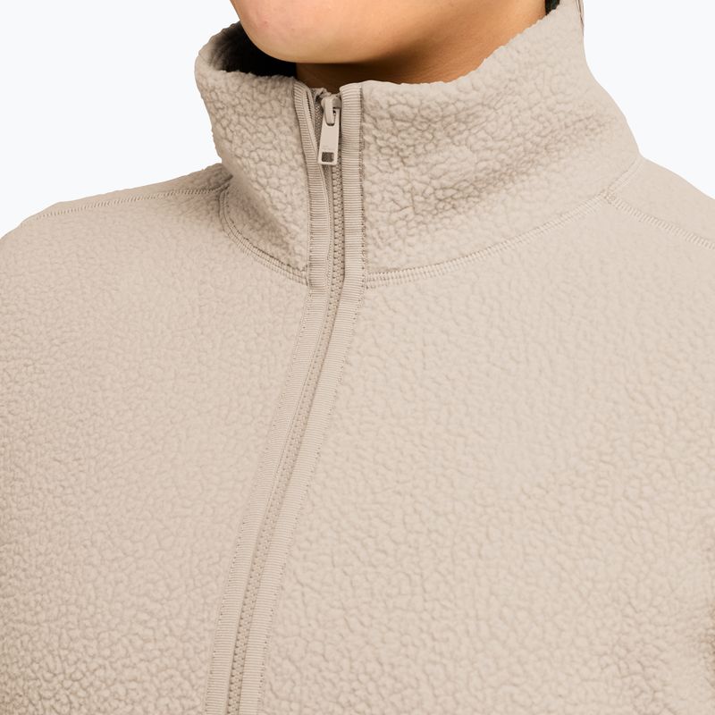 Dámska fleecová mikina Jack Wolfskin Lite Curl Full Zip oyster 4
