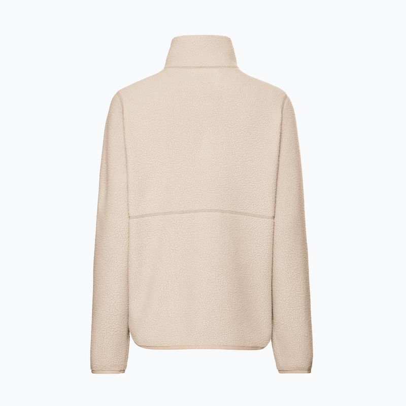 Dámska fleecová mikina Jack Wolfskin Lite Curl Full Zip oyster 8