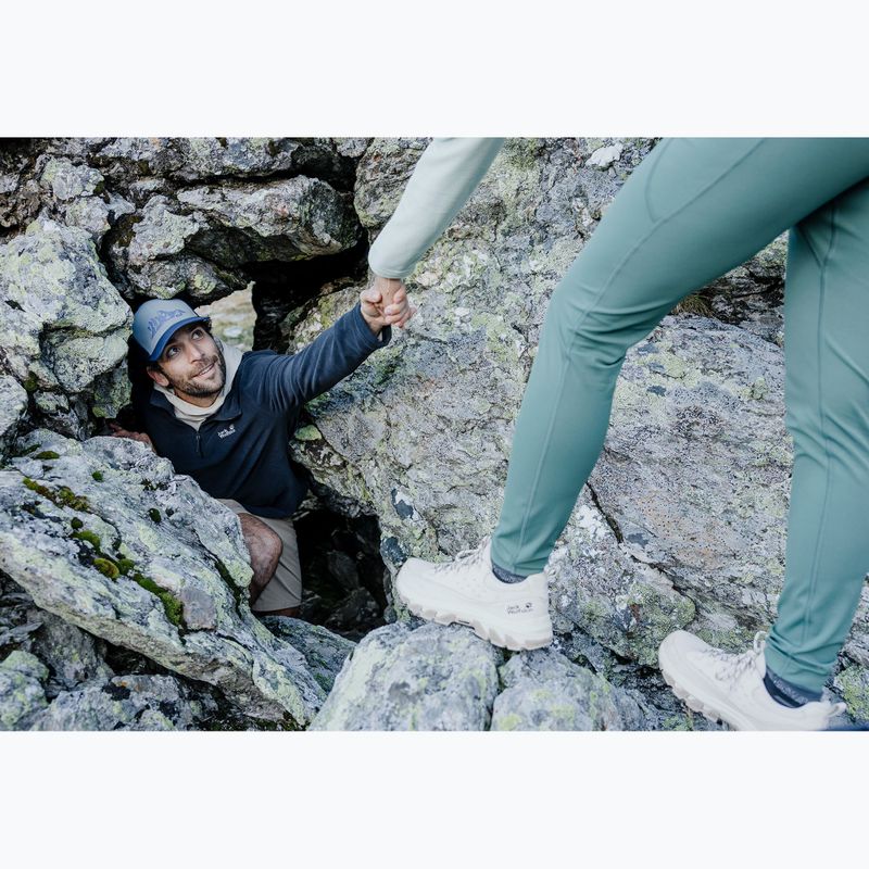 Pánska fleecová mikina Jack Wolfskin Taunus 100 Half Zip black 9