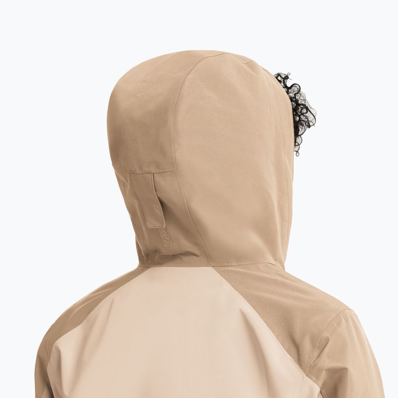 Dámska nepremokavá bunda Jack Wolfskin Wildbound 2L oyster 5