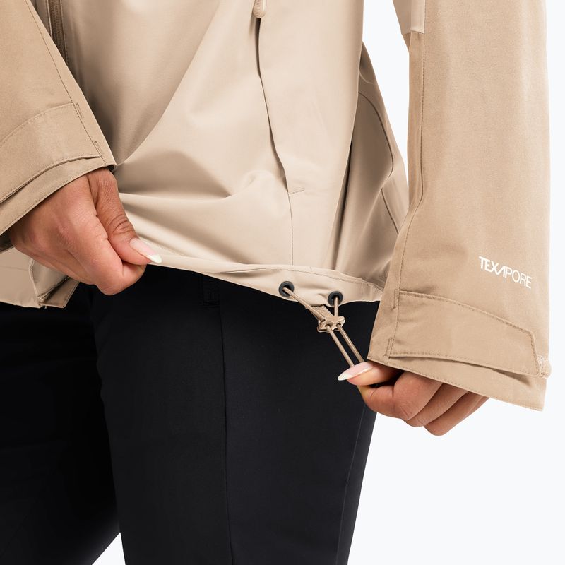 Dámska nepremokavá bunda Jack Wolfskin Wildbound 2L oyster 6