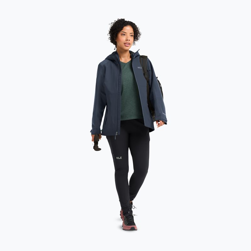 Dámska nepremokavá bunda Jack Wolfskin Wildbound 2L midnight sky 2