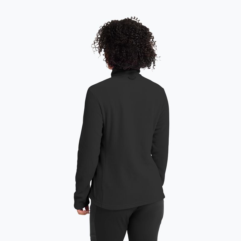 Dámska fleecová mikina Jack Wolfskin Taunus 100 Full Zip black 3