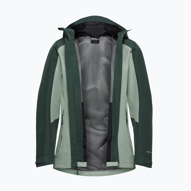 Dámska nepremokavá bunda Jack Wolfskin Wildbound 2L green zinnia 8