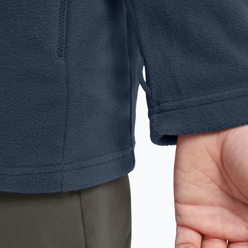 Pánska fleecová mikina Jack Wolfskin Taunus 100 Full Zip midnight sky 6