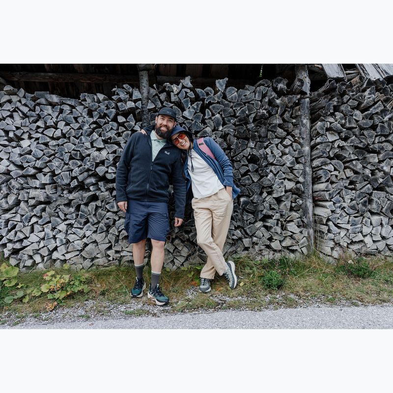 Pánska fleecová mikina Jack Wolfskin Taunus 100 Full Zip midnight sky 10