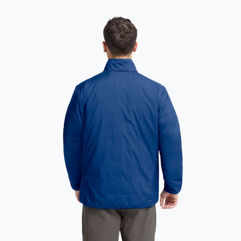 Pánska zateplená bunda Jack Wolfskin Trail Light Ins 2IN1 blue orchid 3