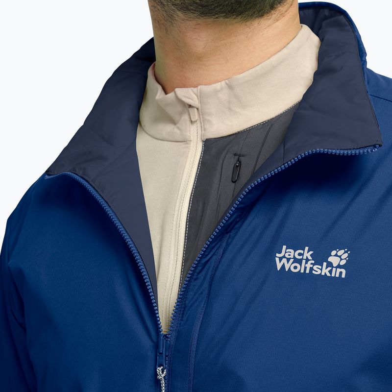 Pánska zateplená bunda Jack Wolfskin Trail Light Ins 2IN1 blue orchid 4