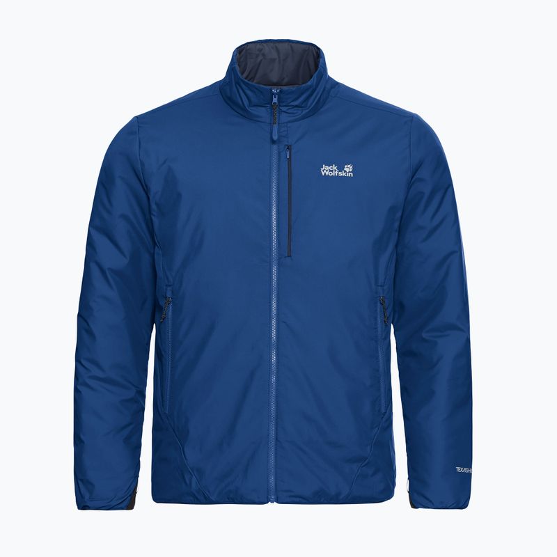 Pánska zateplená bunda Jack Wolfskin Trail Light Ins 2IN1 blue orchid 8