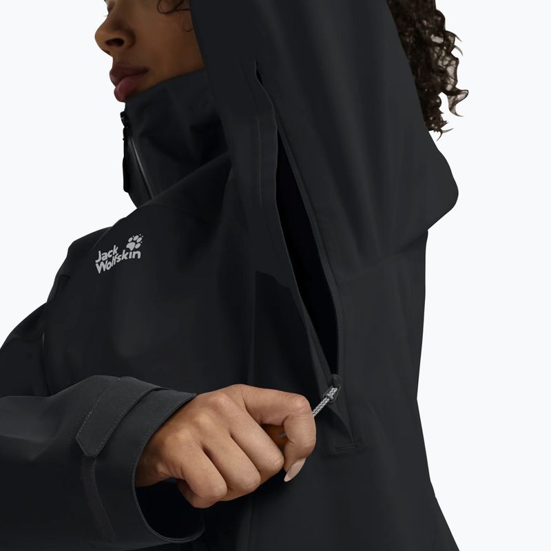 Dámska nepremokavá bunda Jack Wolfskin Rockpaw 3L phantom 5