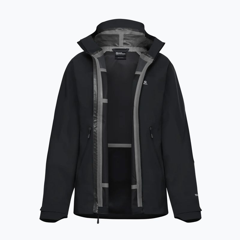 Dámska nepremokavá bunda Jack Wolfskin Rockpaw 3L phantom 9