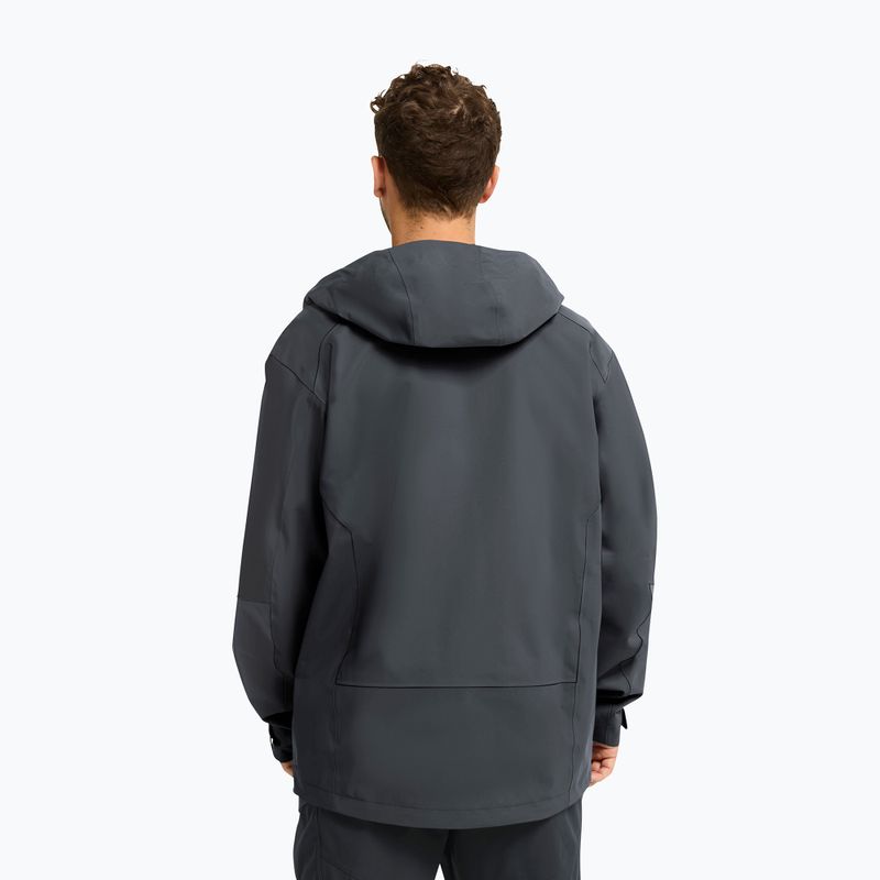 Pánska nepremokavá bunda Jack Wolfskin Rockpaw 3L phantom 3