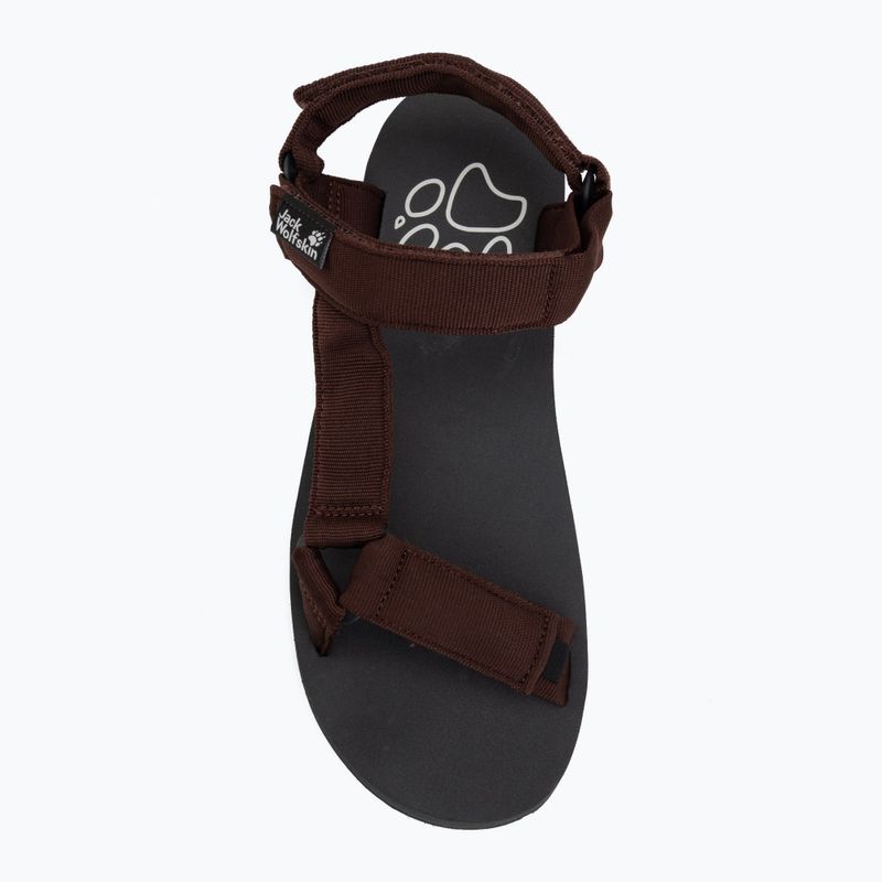 Pánske sandále Jack Wolfskin Taiga dark mahogany 5