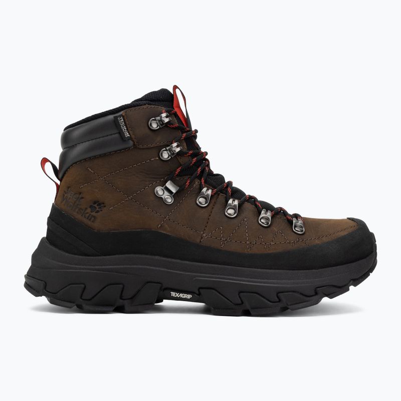 Pánske turistické topánky Jack Wolfskin Apex Hike Pro Leather Texapore Mid fawn 2