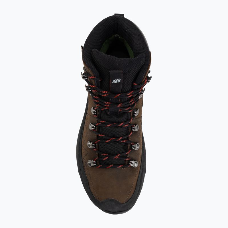 Pánske turistické topánky Jack Wolfskin Apex Hike Pro Leather Texapore Mid fawn 5