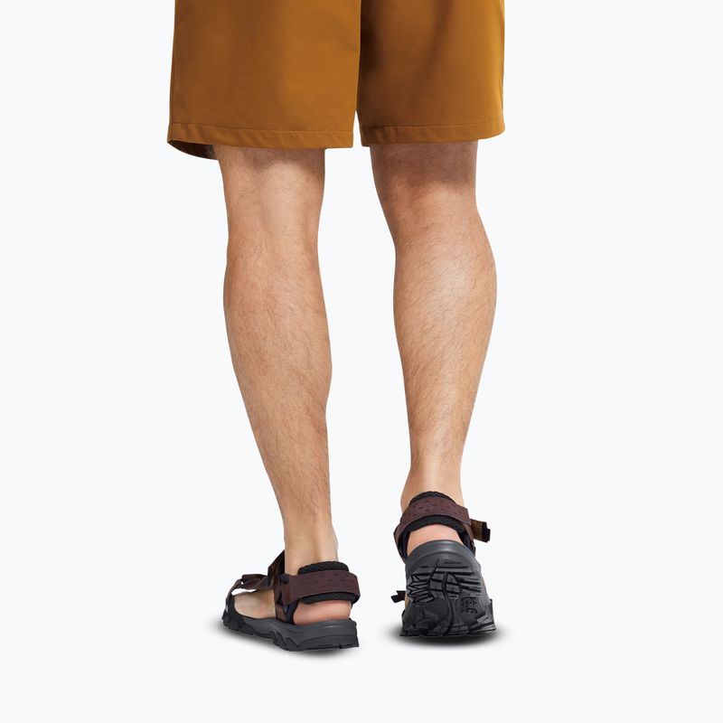 Pánske sandále Jack Wolfskin Ridge dark mahogany 9