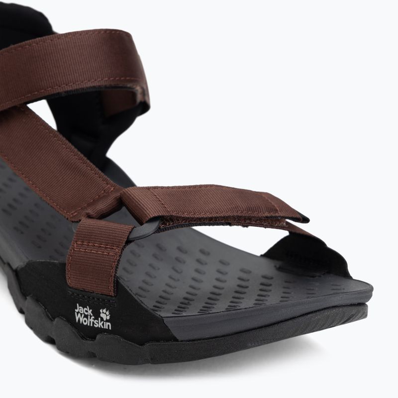 Pánske sandále Jack Wolfskin Ridge dark mahogany 7