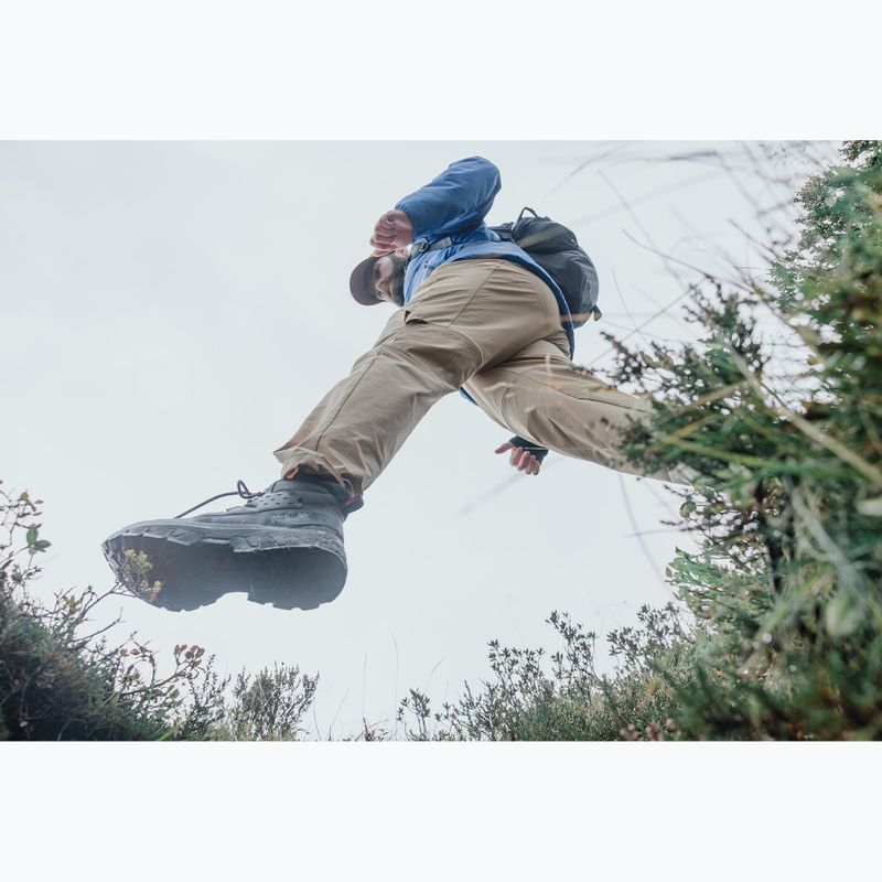 Pánske turistické topánky Jack Wolfskin Apex Hike Texapore Mid obsidian moss 11