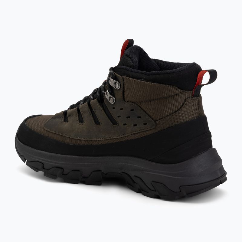 Pánske turistické topánky Jack Wolfskin Apex Hike Texapore Mid obsidian moss 3