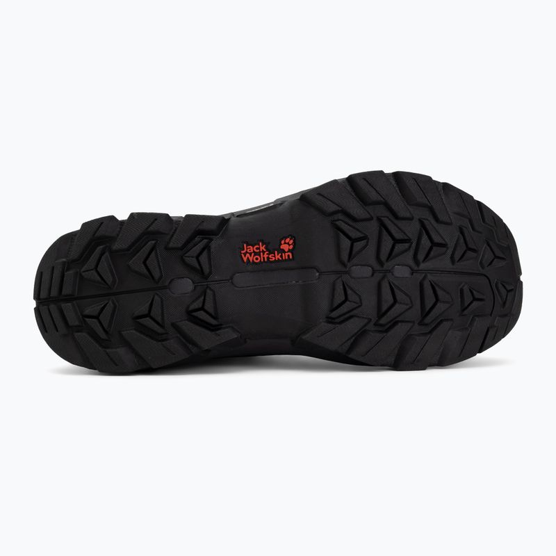 Pánske turistické topánky Jack Wolfskin Apex Hike Texapore Mid obsidian moss 4