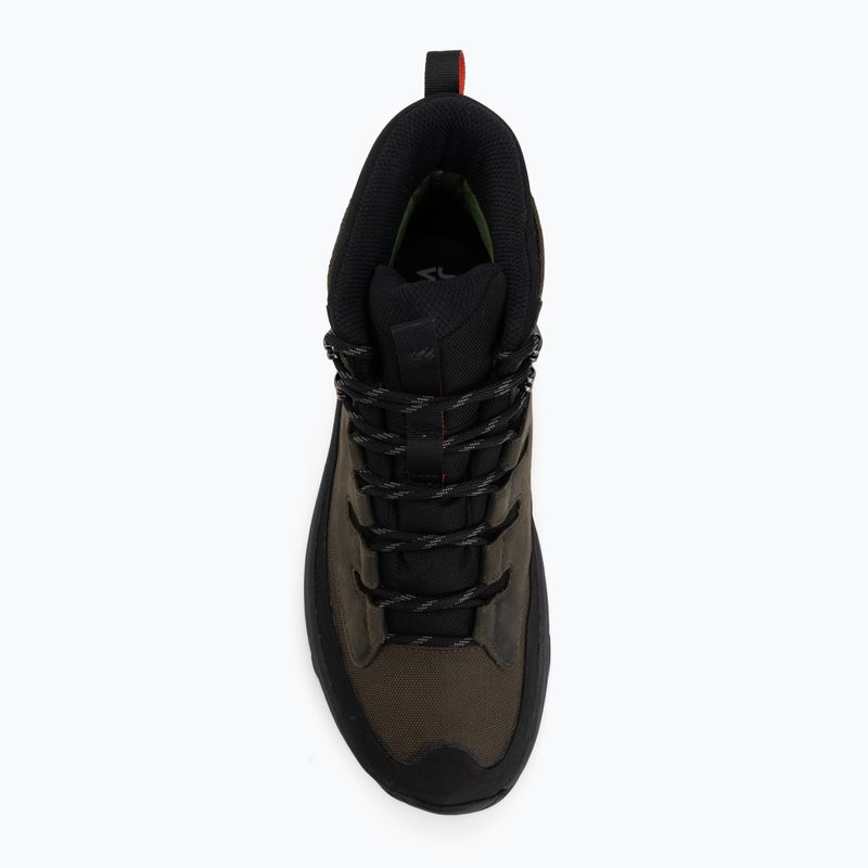Pánske turistické topánky Jack Wolfskin Apex Hike Texapore Mid obsidian moss 5