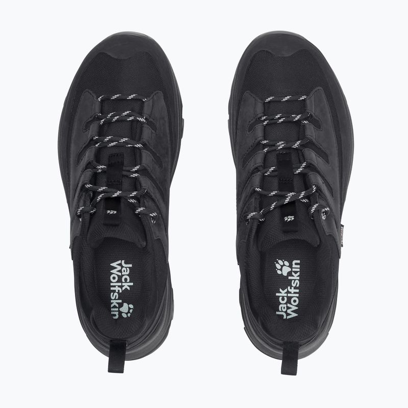 Pánske turistické topánky Jack Wolfskin Apex Hike Texapore Low black 4