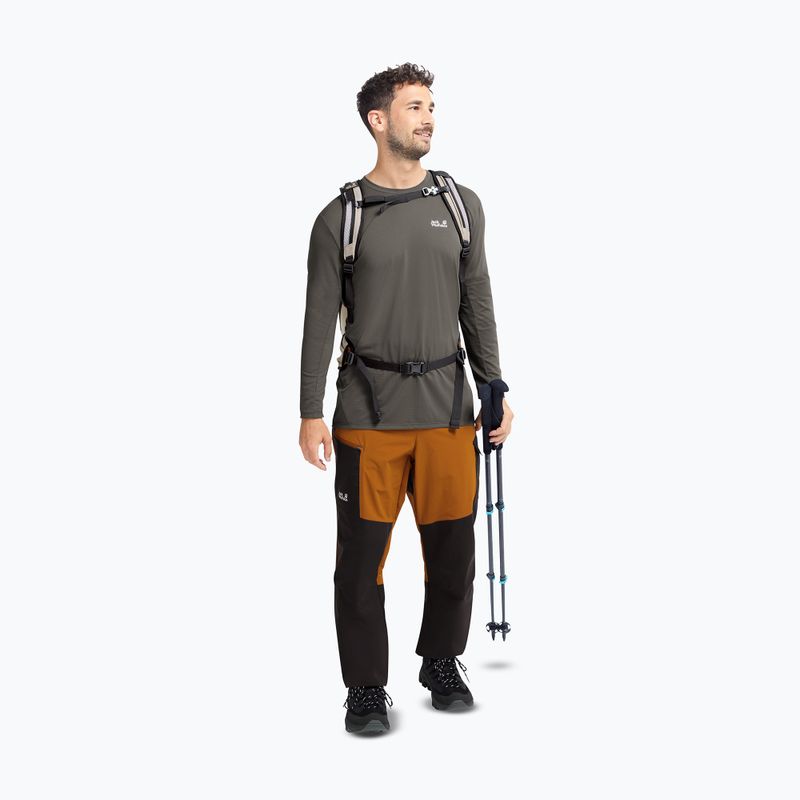 Pánske turistické topánky Jack Wolfskin Apex Hike Texapore Low black 7