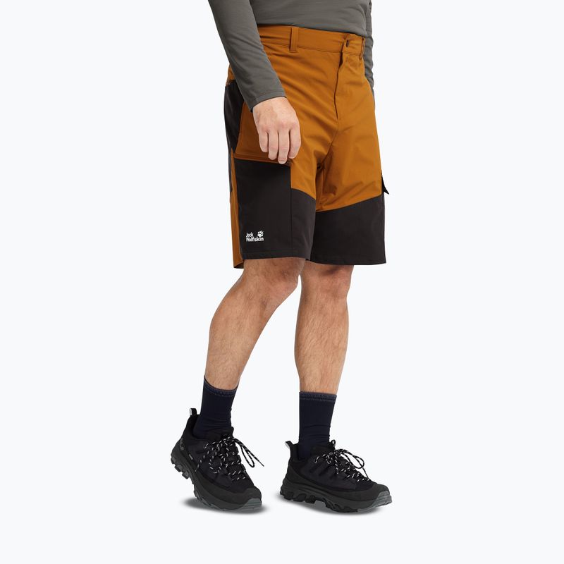Pánske turistické topánky Jack Wolfskin Apex Hike Texapore Low black 8