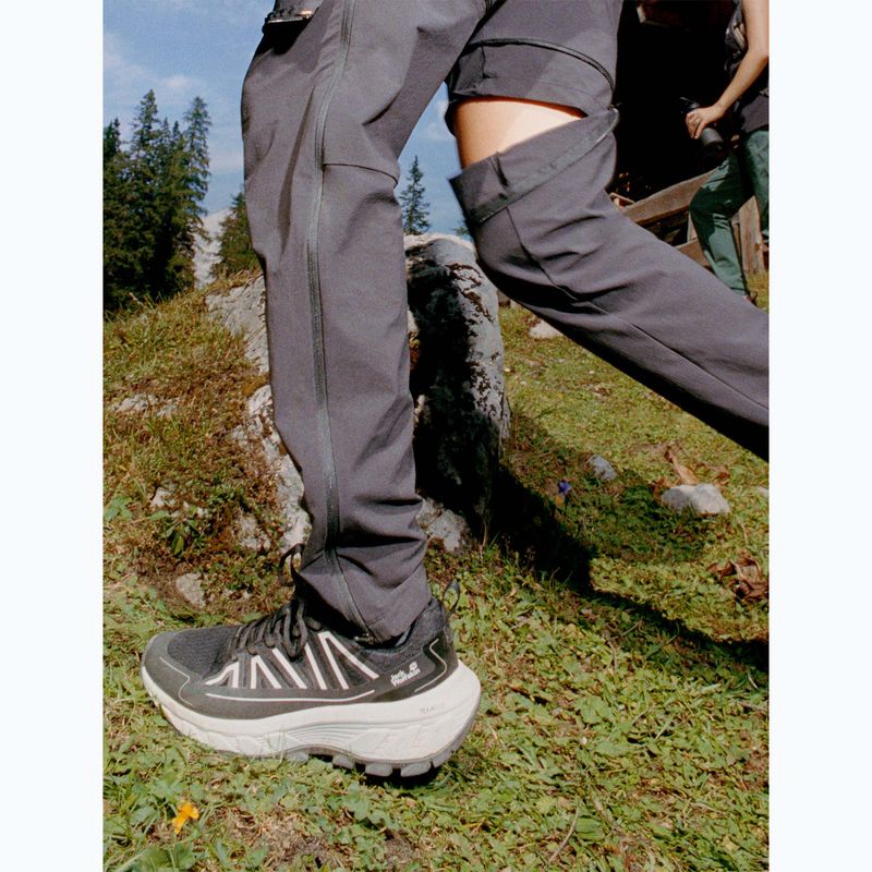 Dámske turistické topánky Jack Wolfskin Wild Hike Low black/phantom 7