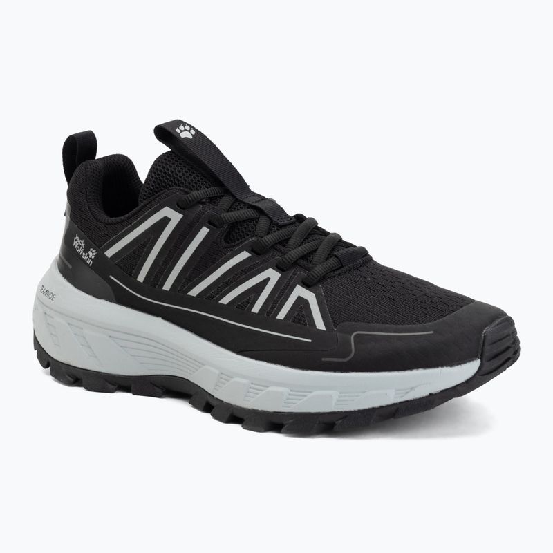 Dámske turistické topánky Jack Wolfskin Wild Hike Low black/phantom