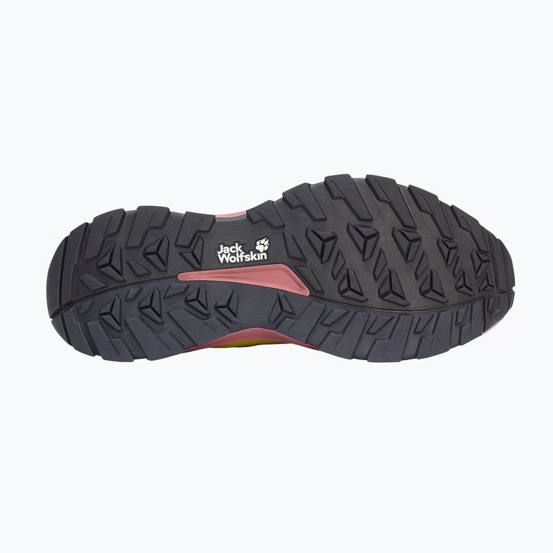 Pánske turistické topánky Jack Wolfskin Wild Hike Low chartreuse 2
